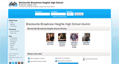 Desktop Screenshot of brecksvillebroadviewheightshighschool.com