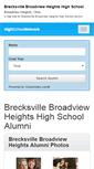 Mobile Screenshot of brecksvillebroadviewheightshighschool.com